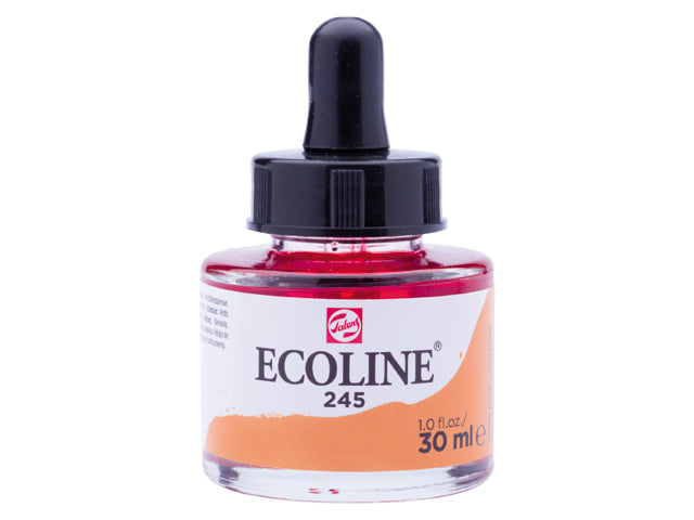 Ecoline akvarellfärg / färgtusch 30 ml - 245 Saffron Yellow