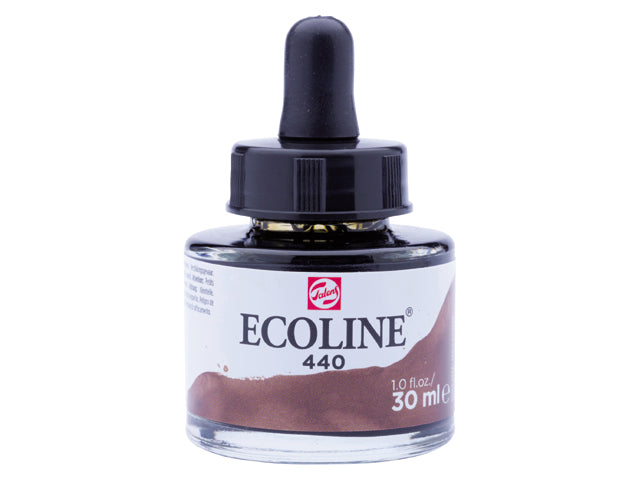 Ecoline akvarellfärg / färgtusch 30 ml - 440 Sepia Deep
