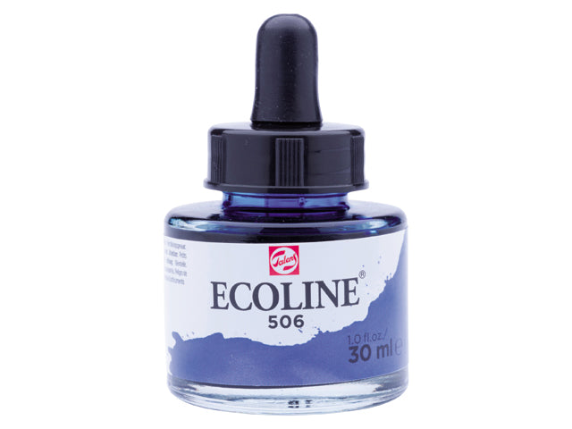 Ecoline akvarellfärg / färgtusch 30 ml - 506 Ultramarine Deep