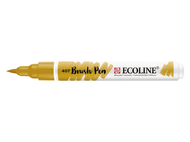 Ecoline Brush Pen penselpenna - 407 Deep Ochre