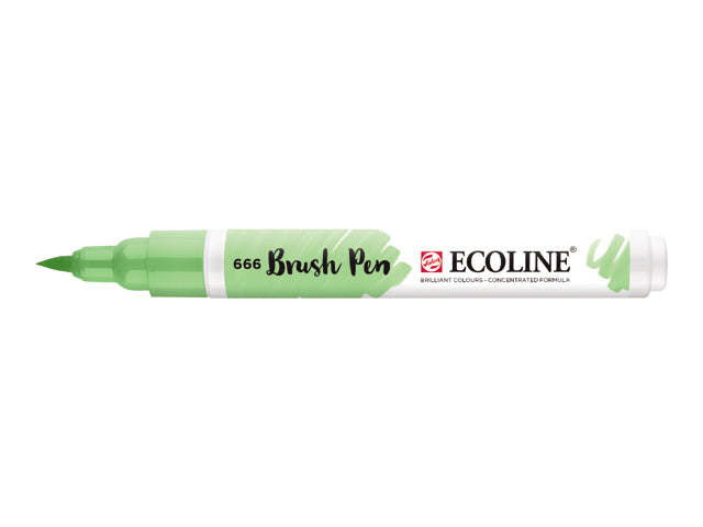 Ecoline Brush Pen penselpenna - 666 Pastel Green