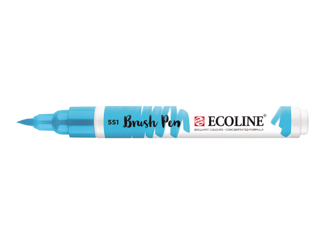 Ecoline Brush Pen penselpenna - 551 Sky Blue Light