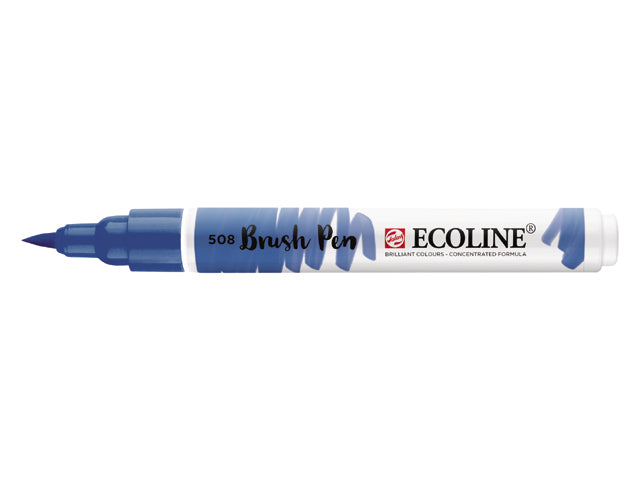 Ecoline Brush Pen penselpenna - 508 Prussian Blue