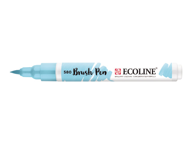 Ecoline Brush Pen penselpenna - 580 Pastel Blue