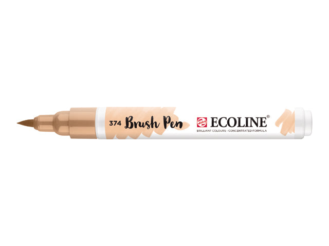 Ecoline Brush Pen penselpenna - 374 Pink Beige