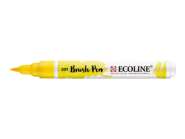 Ecoline Brush Pen penselpenna - 201 Light Yellow