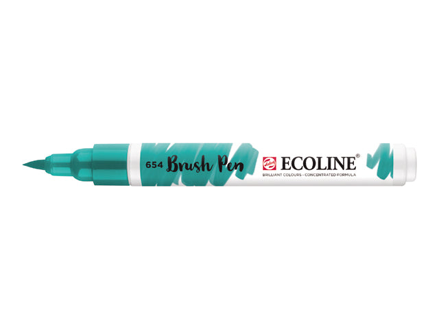 Ecoline Brush Pen penselpenna - 654 Fir Green