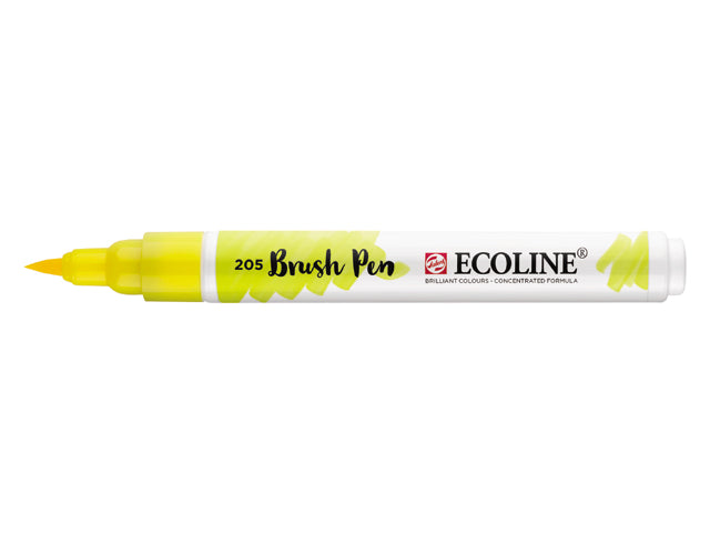 Ecoline Brush Pen penselpenna - 205 Lemon Yellow