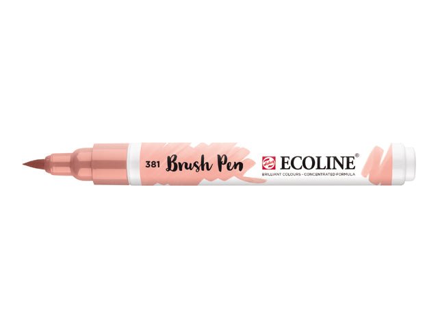 Ecoline Brush Pen penselpenna - 381 Pastel Red