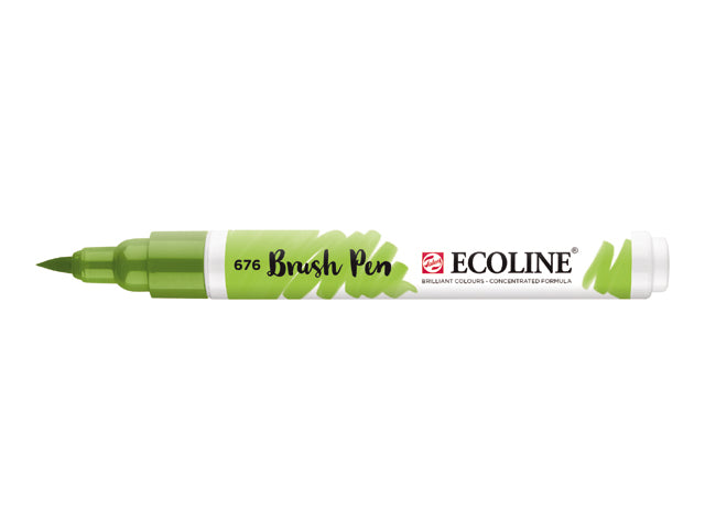 Ecoline Brush Pen penselpenna - 676 Grass Green