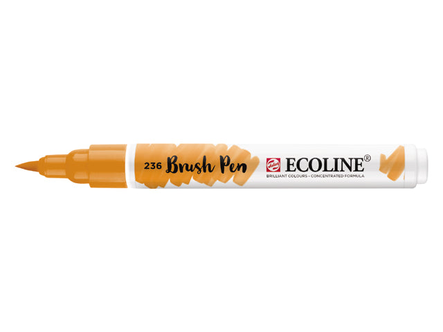 Ecoline Brush Pen penselpenna - 236 Light Orange