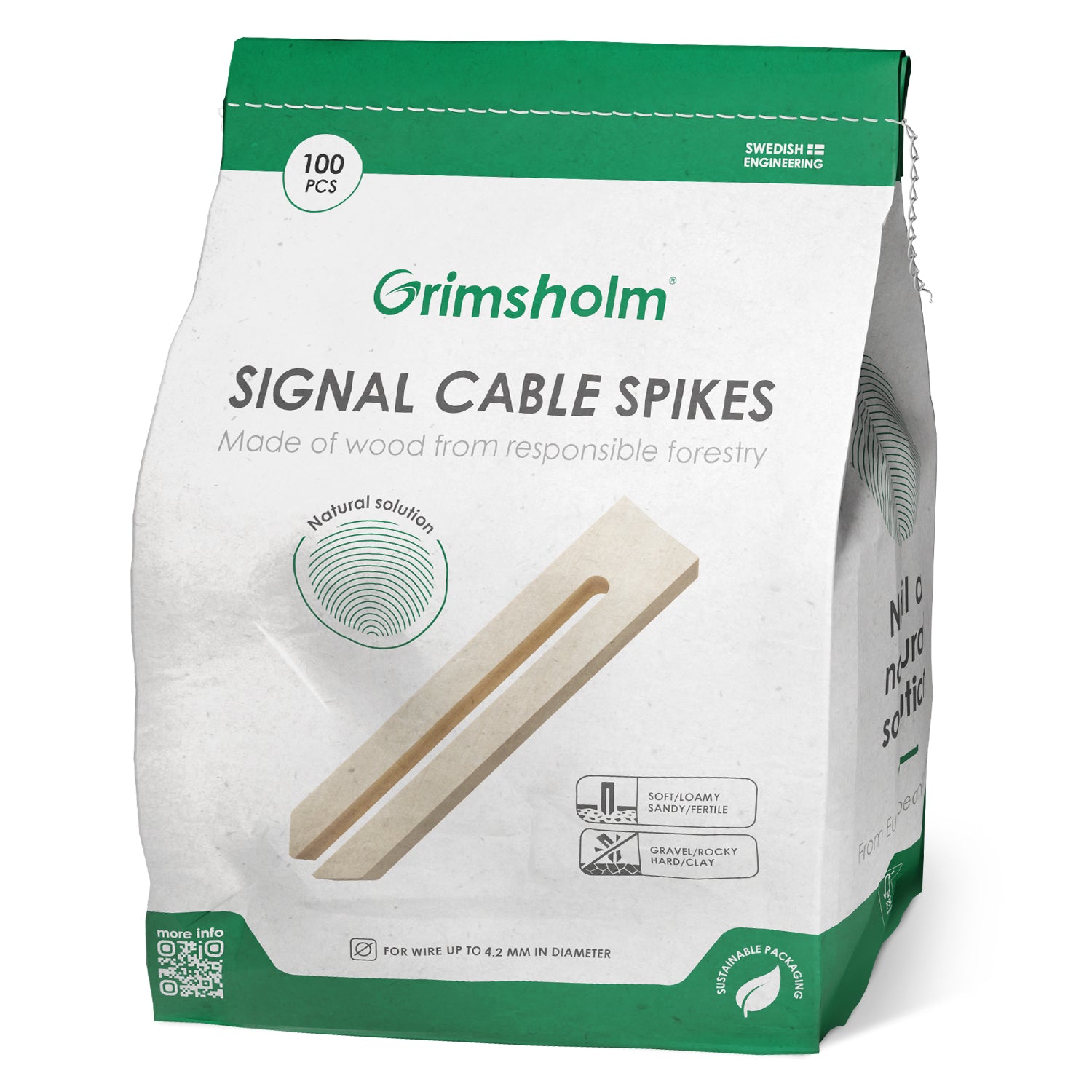 Signalkabelpinnar Tra, 100-pack