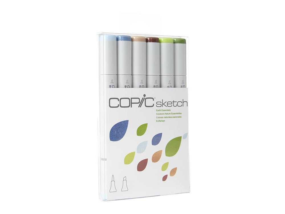 Copic Sketch Set 6 Earth