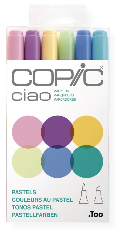 Copic Ciao 6 set - Pastels