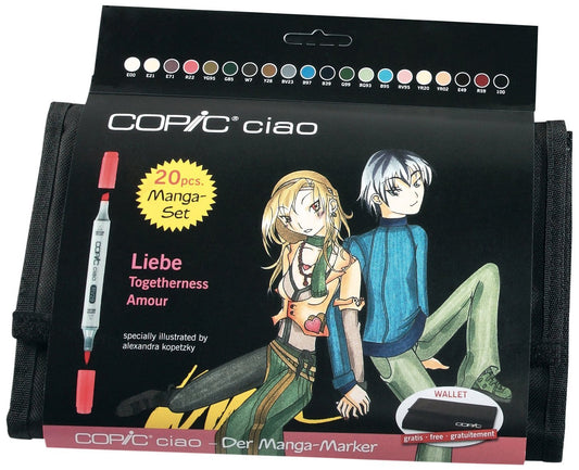 Copic Ciao Fodral Start  Set Liebe im