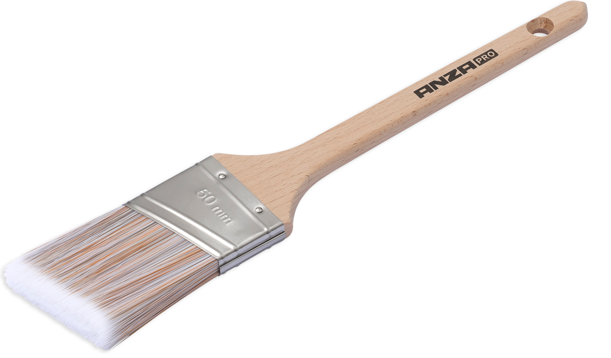 Anza Pro Super Soft Snedställd Lackpensel Trä 50 mm
