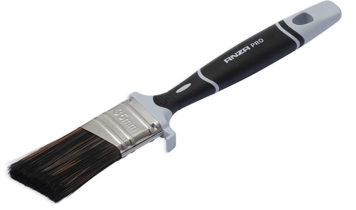 Anza Pro Super Effective Snedställd Lackpensel Ergo 50 mm