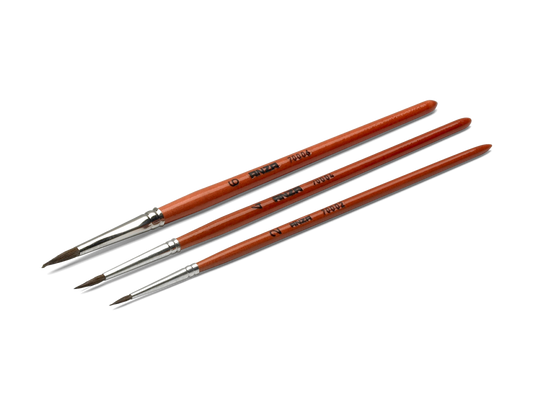 ANZA PENSELSET AKVARELL 3-PACK