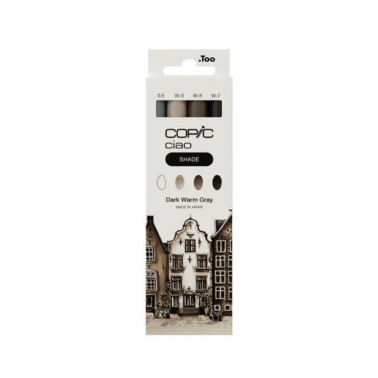 "Copic Ciao "SHADE" Set, Dark Warm Gray"