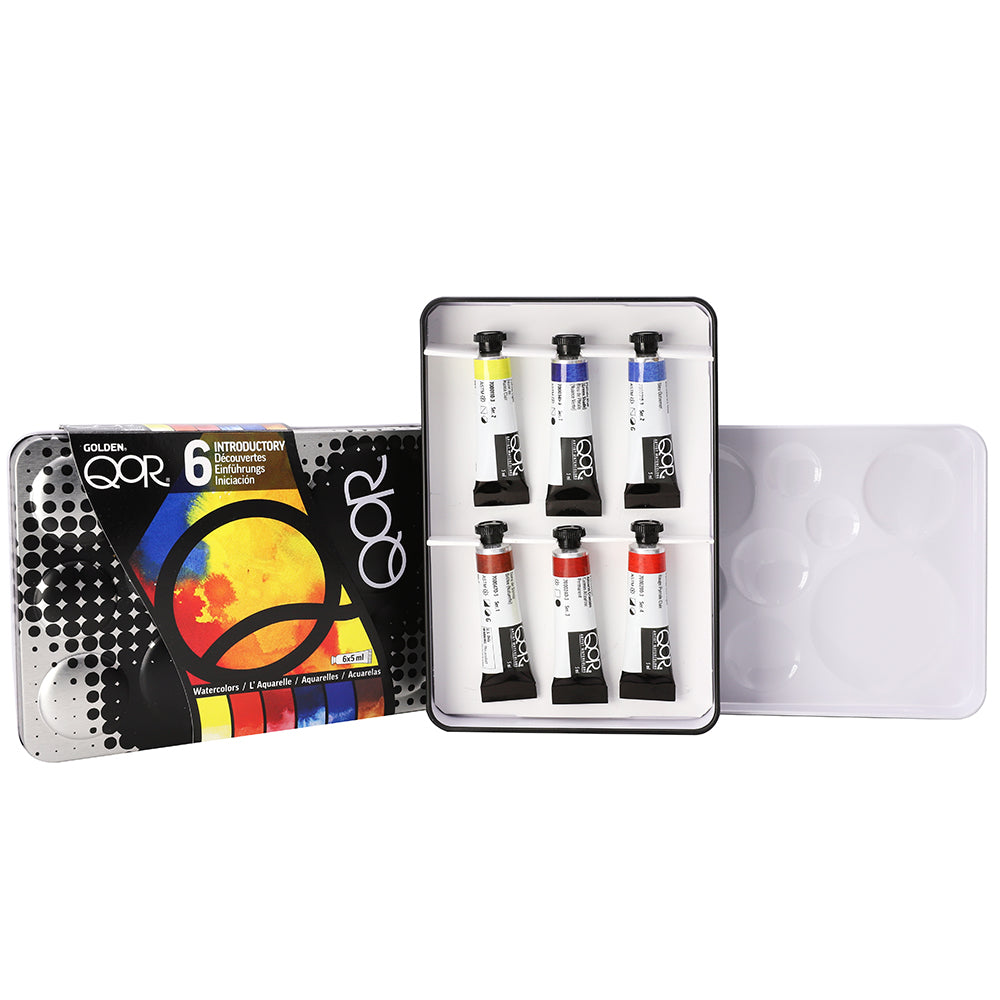 QoR Artist Watercolors Introductory 6 Set 6×5 ml