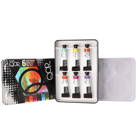 QoR Artist Watercolors High Chroma 6 Set 6×5 ml