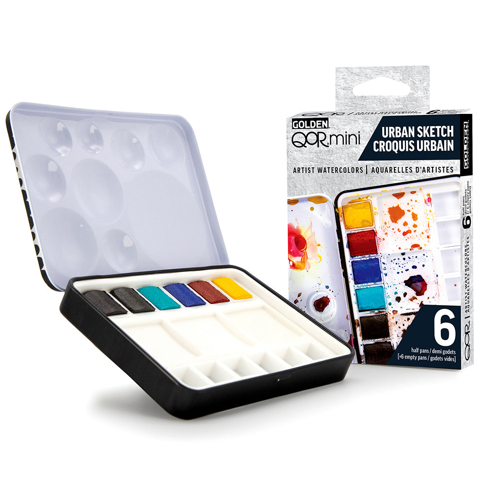 QoR Urban Sketch Half Pan Set