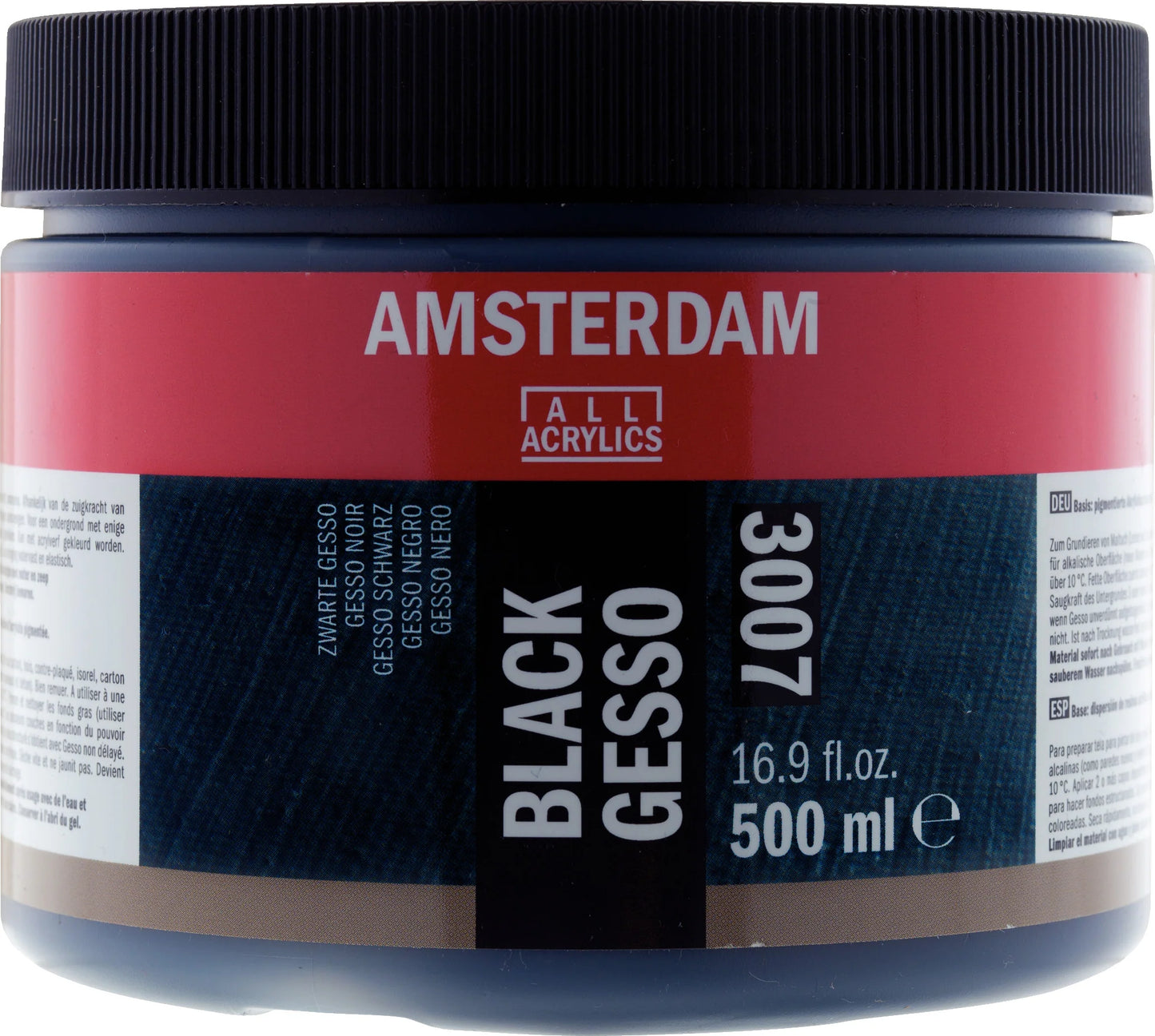 Amsterdam gesso Black 3007 500 ml