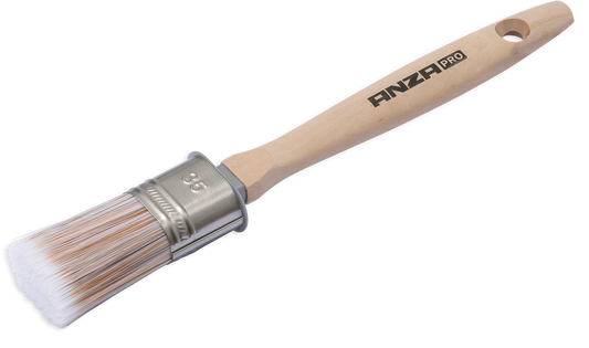 Anza Pro Super Ovalpensel Trä 35 mm