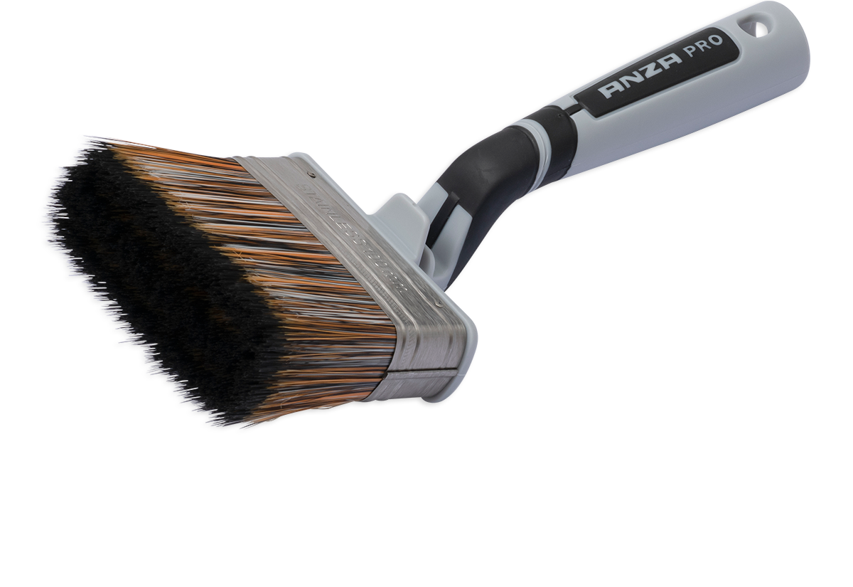 Anza Pro Super Effective Vinklad Fasadpensel Ergo 120 mm