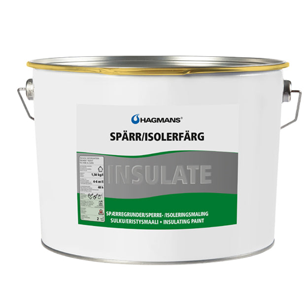 Hagmans Spärr/Isolerfärg Vit