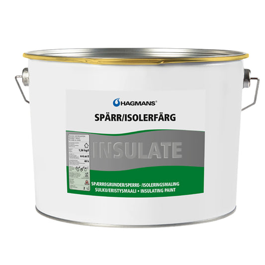 Hagmans Spärr/Isolerfärg Vit