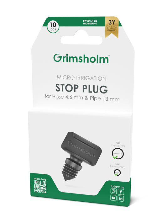 Stopp-plugg 4,6 mm (3/16"), 10 st