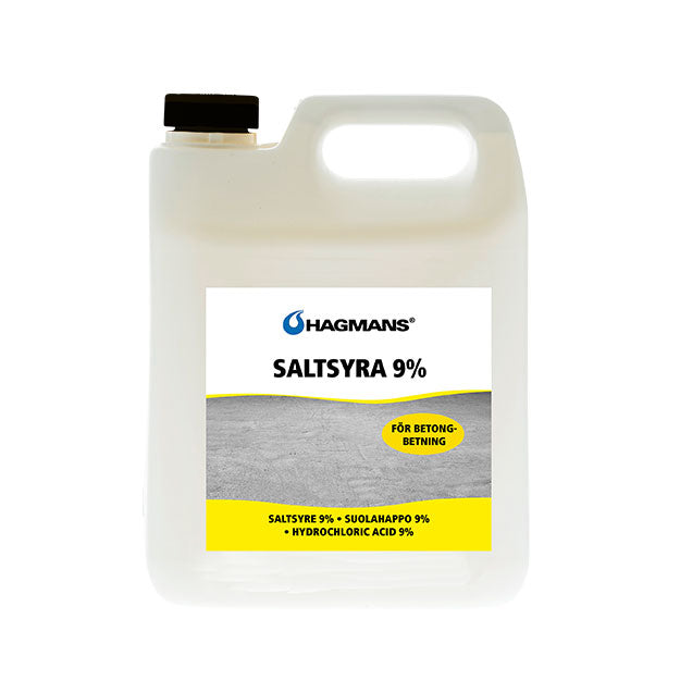 Hagmans Saltsyra 9% 5 L