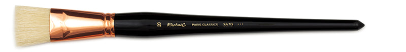 Svinborstpensel Raphael 3570 Paris Classics. Flat kort st 20
