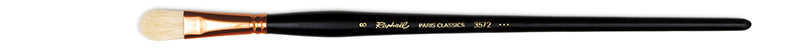Svinborstpensel Raphael 3572 Paris Classics. Spetsig Filbert st 8