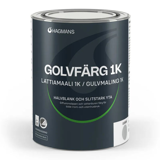 Hagmans - Golvfärg 1K Valfri Kulör