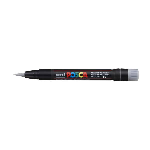 POSCA Brush PCF-350 (1–10 mm) 805 silver