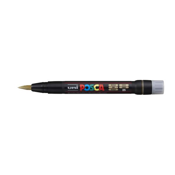 POSCA Brush PCF-350 (1–10 mm) 810 gold