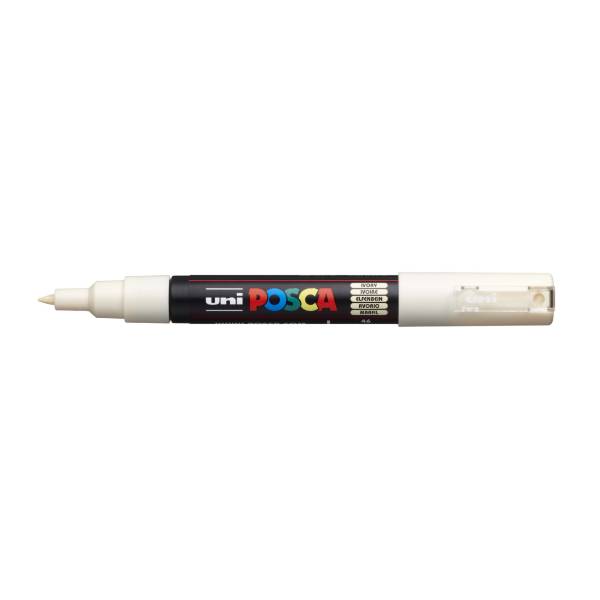 UNI POSCA Marker PC-1MC (0,7–1,0 mm) – 19 ivory