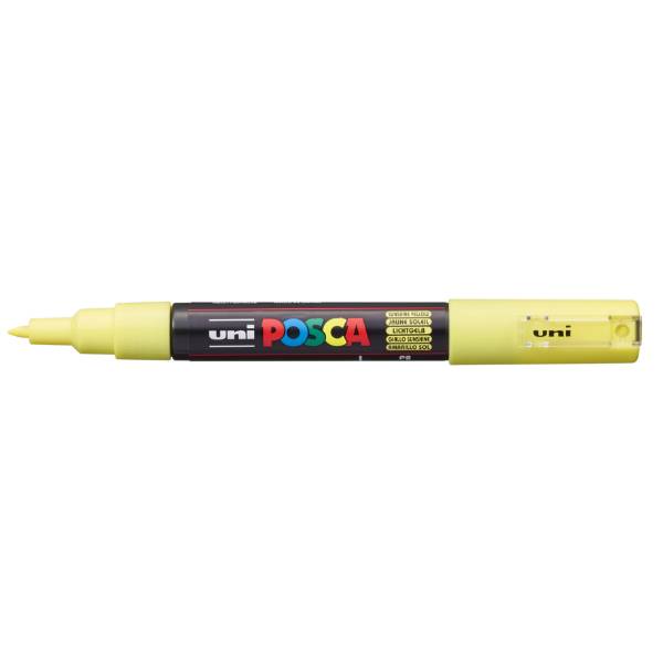 UNI POSCA Marker PC-1MC (0,7–1,0 mm) – 200 sunshine yellow