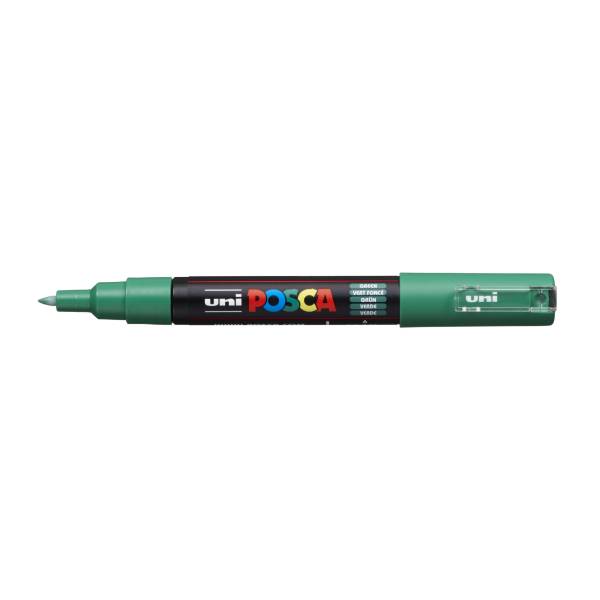 UNI POSCA Marker PC-1MC (0,7–1,0 mm) – 36 green