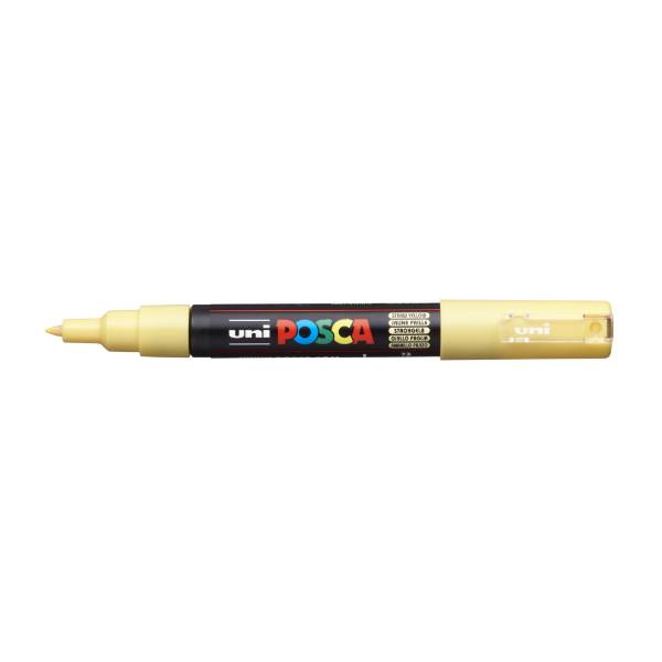 UNI POSCA Marker PC-1MC (0,7–1,0 mm) – 38 straw yellow