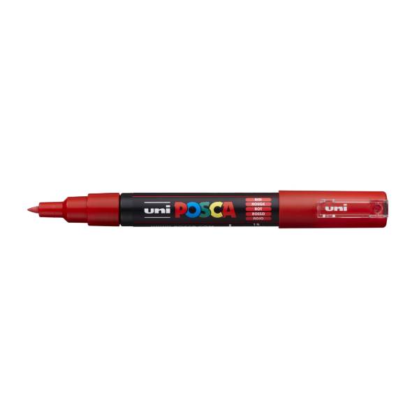 UNI POSCA Marker PC-1MC (0,7–1,0 mm) – 40 red