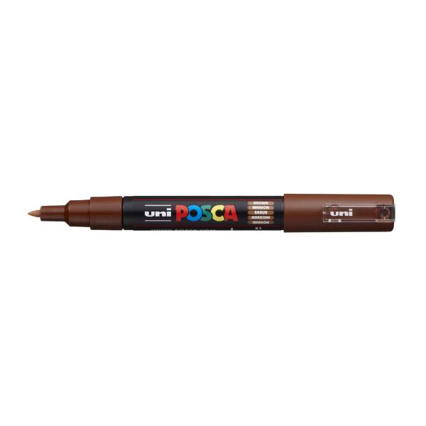 UNI POSCA Marker PC-1MC (0,7–1,0 mm) – 45 brown