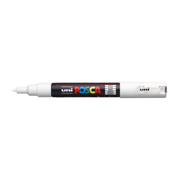 UNI POSCA Marker PC-1MC (0,7–1,0 mm) – 52 white
