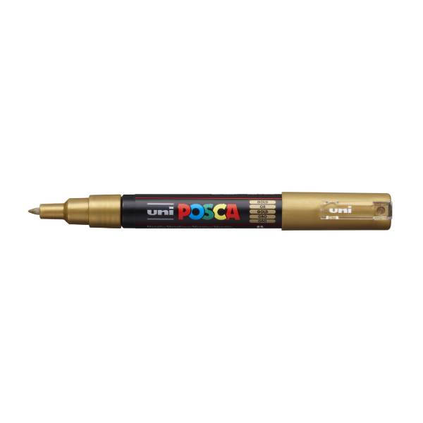UNI POSCA Marker PC-1MC (0,7–1,0 mm) – 810 gold