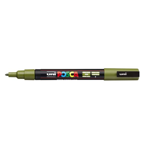 POSCA PC-3M 07 khaki green