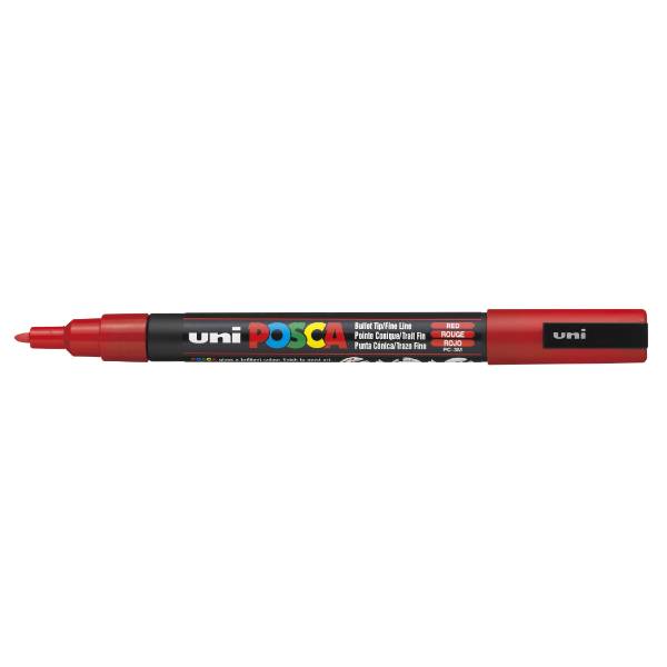 POSCA PC-3M 40 red