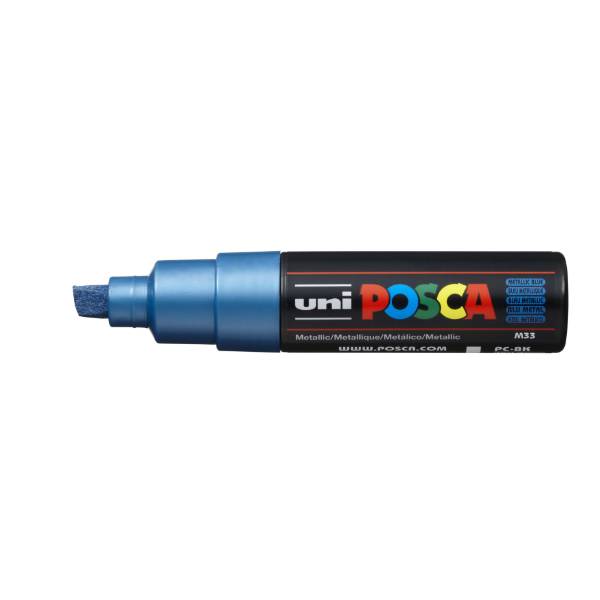 POSCA PC-8K 880 metallic blue