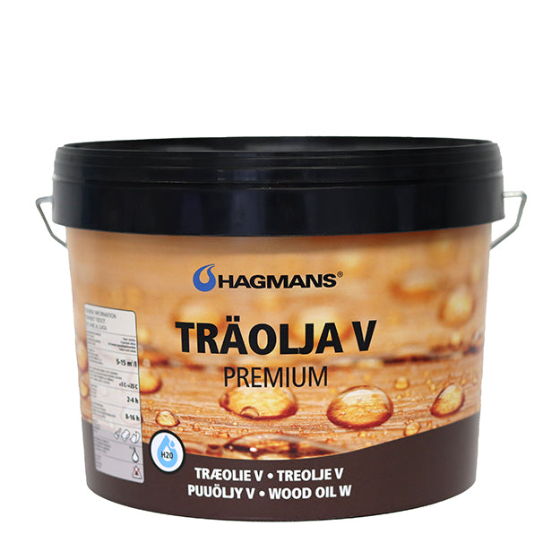 Hagmans Träolja V Premium 3 L